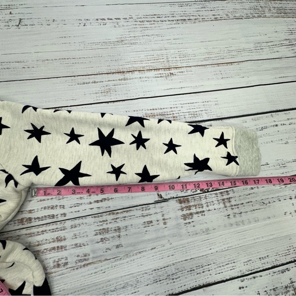 Scotch & Soda Size 2 Medium Gray Stars Sweatshirt - Picture 9 of 15